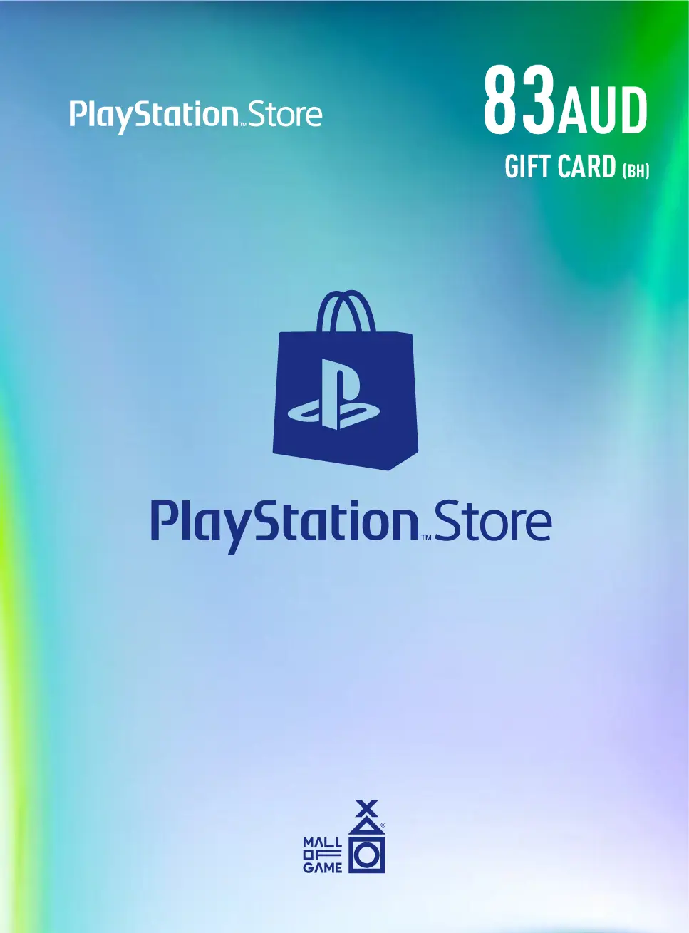 PlayStation™Store USD83 Gift Cards (BH)